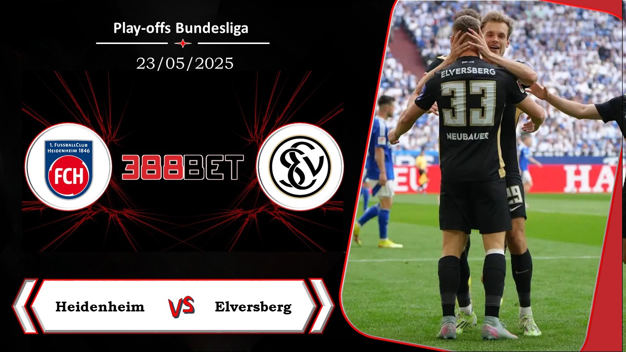 Soi kèo cá cược miễn phí ngày 23/05 Heidenheim vs Elversberg: Níu giữ hy vọng