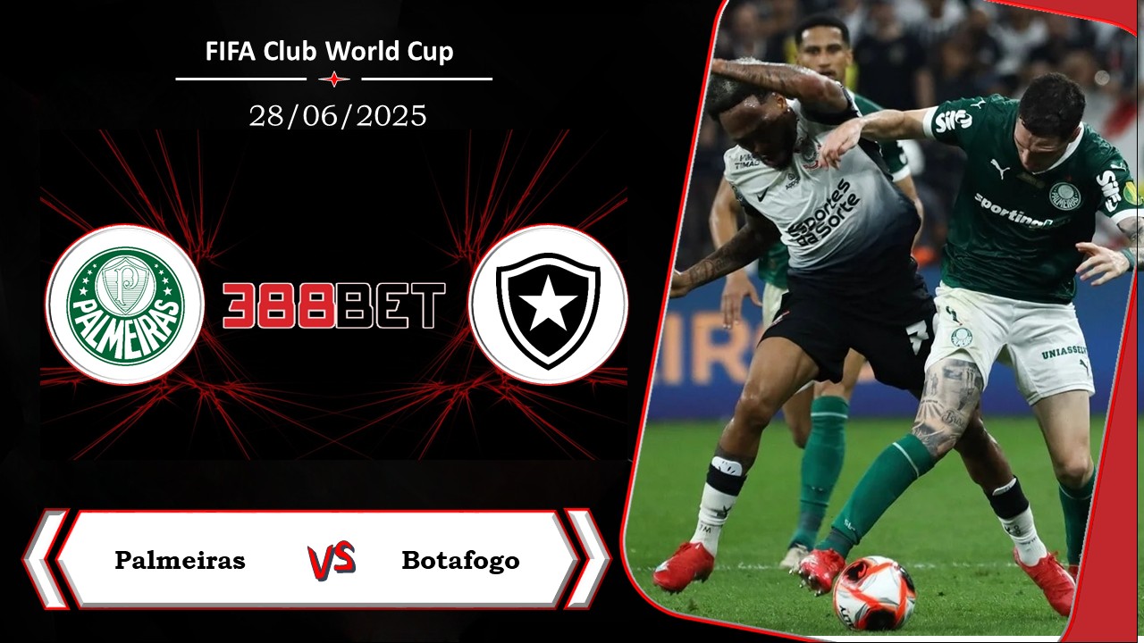 Soi kèo cá cược miễn phí ngày 28/06 Palmeiras vs Botafogo: Huynh đệ tương tàn